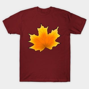 Maple Leaf in Autumn T-Shirt